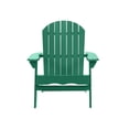 thumbnail image 4 of Christopher Knight Home Hanlee Outdoor Rustic Acacia Wood Folding Adirondack Chair (Set of 2) by  Dark Green 2, 4 of 5