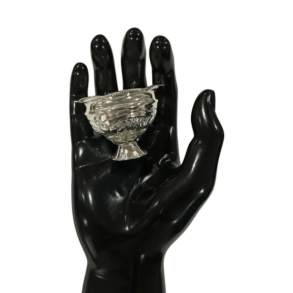 925 Sterling Silver Hallmarked Puja Cup Bowl Size & Weight: 2.5 inch cup -75ml