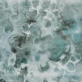 thumbnail image 3 of Villa, Milli 20x20 Black Modern Framed Museum Art Print Titled - Cool Blue Flower Bursts, 3 of 5
