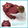 thumbnail image 3 of Saco de dormir para niños Joiedomi, 152 x 69 cm, oso de peluche con almohada, 3 of 7