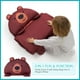 thumbnail image 3 of Saco de dormir para niños Joiedomi, 152 x 69 cm, oso de peluche con almohada, 3 of 7