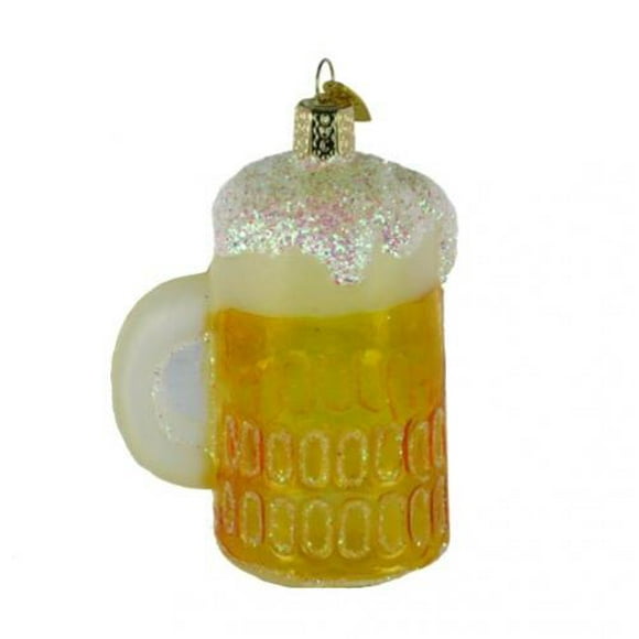 Old World Christmas Craft Beer Collection Glass Blown Ornaments for Christmas Tree, Mug
