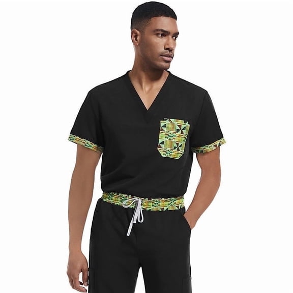 Modire Medical Themed Scrub Tops For Men