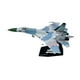 thumbnail image 5 of Modelo SU27 a escala 1:100, modelo de avión de aleación, juguete coleccionable, avión simulado para el hogar, dormitorio, aviación,, 5 of 9