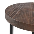 thumbnail image 5 of Alaterre Table d'Appoint Ronde Pomona, Naturel Rustique, 5 of 5