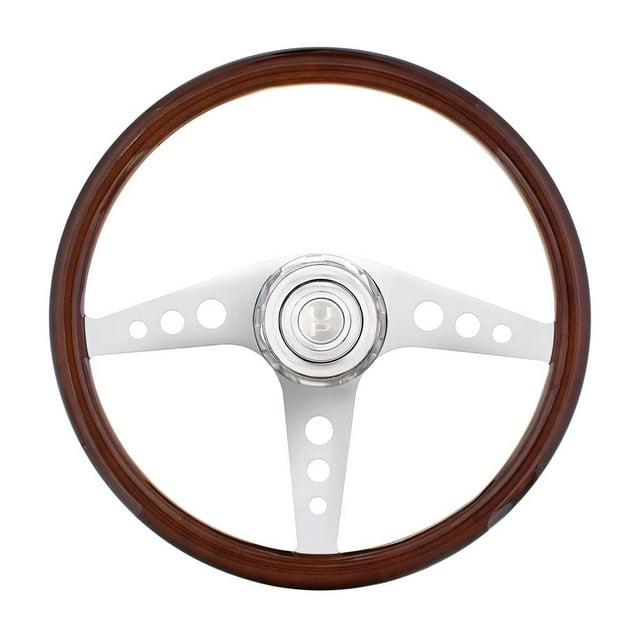 Freightliner 1989 - July 2006 / Semi Truck 18" Chrome GT Design Steering Wheel