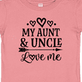 thumbnail image 4 of Inktastic My Aunt and Uncle Love Me Niece Boys or Girls Baby T-Shirt, 4 of 5