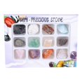 thumbnail image 2 of karymi Christmas Gift 12 Kinds Of Mixed Natural Crystal Specimens Early Education Collection Gift Box, 2 of 7