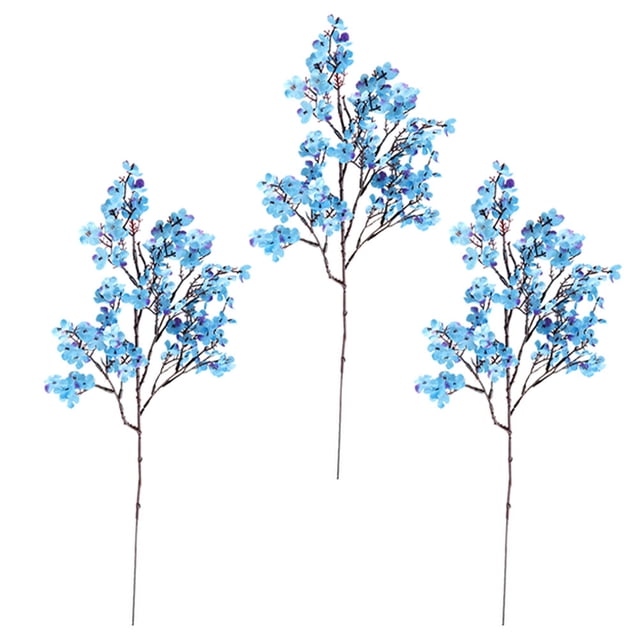 SWETRACE 3Ud Ramos Simulados De Flores De Azul Para Duradera Y Natural