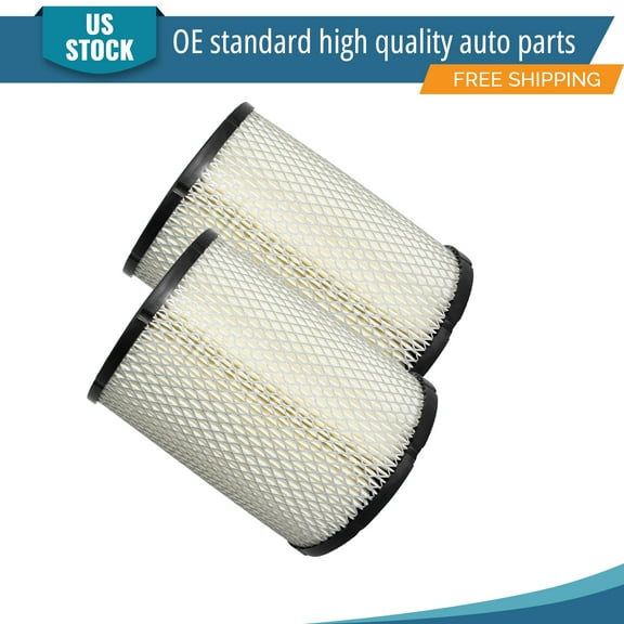 YXPCARS 2PCS Front Engine Air Filter for Chevrolet Trailblazer 2002-2009 GMC Envoy Saab Buick Olds, New Air Filter Replacement (CA9345)