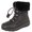 Black, variant on Fitflop Womens Holly Shearling Lace Up Winter Boot Shoes, Charcoal, US 7.5