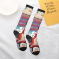 thumbnail image 6 of Saiise Bluey Funny Socks Men Women Boys Kids Adults Novelty Graphic Crew Tube Socks Crazy Design Casual Dress Socks for Sports,Running,Travel, 6 of 7