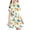 A, variant on Girls Nightgowns - Cute Sunflower Print Pajamas Nightie, A-Line Flutter Sleeve Sleepwear, Soft Casual Nightdress for Toddler to Kids 3-12 Years