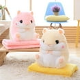 thumbnail image 3 of Juego de manta y almohada de peluche, juego de manta y almohada de viaje, juego de manta y almohada de peluche de alta capacidad, 3 of 6