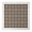 Brown Beige Plaid, variant on Green Black Checkerboard Checkered Pattern Square Fitted Tablecloth with Elastic Edge,Square Table Cover,Washable Elastic Table Cover for Home Kitchen Party Decor 34"x34"
