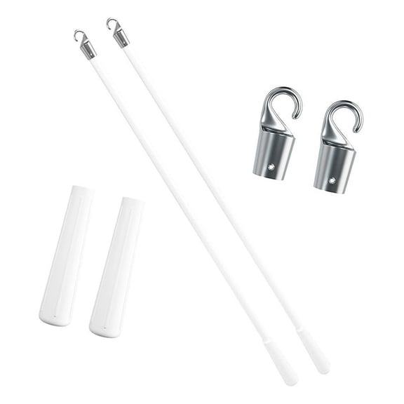 Fiberglass Blinds Tilt Wand Replacement Parts with Hook & Handle Adjustable Tilt Wand Easy to Use for Vertical Blinds