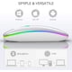 thumbnail image 3 of Mouse Inalámbrico Uplayteck LED Bluetooth Recargable Silencioso, 3 of 7