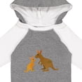 thumbnail image 4 of Inktastic Kangaroo Family Boys or Girls Long Sleeve Baby Bodysuit, 4 of 5