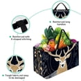 thumbnail image 3 of Elk Deer Premium Oxford Cloth Shopping Bags: Reusable, Foldable, and Spacious - Ideal Laundry Basket, Picnic Basket, and Laundry Bag, 3 of 7