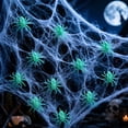 thumbnail image 2 of Qocolcyl 10 PCS Realistic Fake Spiders Halloween Decor, Black & Glow In Dark Mini Plastic Spider Props, Scary Prank Ornaments for Party Yard Window Indoor Outdoor Trick Or Treat Decor,Light Blue, 2 of 10