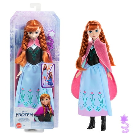 Disney Frozen Magical Skirt Anna Fashion Doll with Color-Change Skirt, Inspired by Disney Movie
