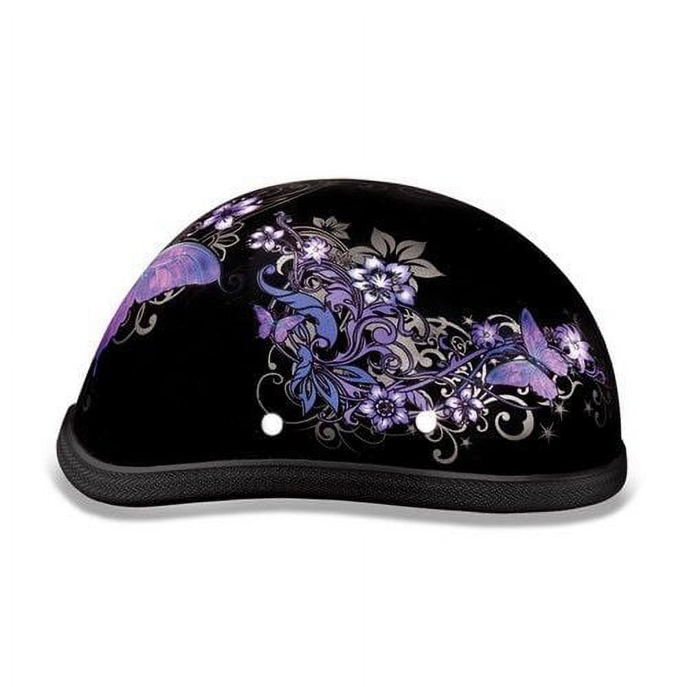 DAYTONA Novelty Skull Cap 1/2 Half Motorcycle Helmet 35 Styles NON DOT XS-XXL