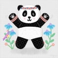 thumbnail image 2 of Great Art Now Tumbling Pandas III by Noonday Design, Framed Wall Art, 14W x 14H, 2 of 3