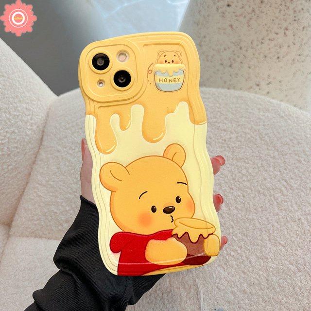 Estuche De Oso De Fresa Lindo Redmi Note 10 11 8 9 10s 9s 11 10 Pro Max 9 10C 10 9A A1 A1 + 9T 10A 9C NFC PO CO M3 X3 Mi 11T Dibujos Animados Winnie The Pooh Cubierta Blanda Gao Jiahui unisex