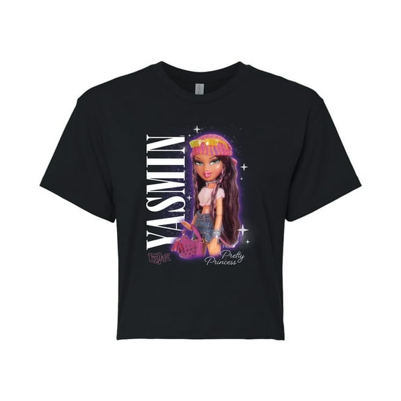 Bratz - Yasmin Pretty Princess - Junior's Cropped Tee