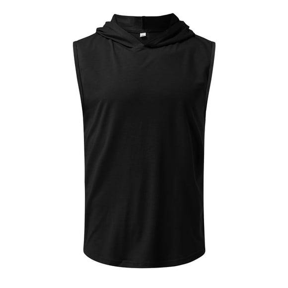 Sleeveless Hoodie Men