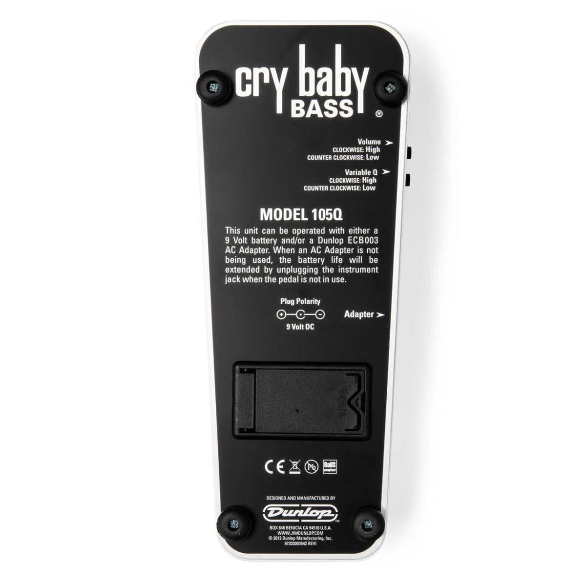 DUNLOP CRYBABY Bass Q PEDAL