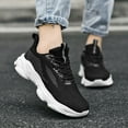 thumbnail image 5 of NOKIO Women's Walking Shoes Slip On Non Slip Running Tennis Breathable Lightweight Comfortable Athletic Gym Workout Sneakers Leisure Women's Lace Up Travel Soft Sole Comfortable Shoes, 5 of 7