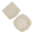 thumbnail image 1 of Abbracc Chair Protector Dustproof Washable Elastic Office Chair Cover Dining Chair Cover White, 1 of 9