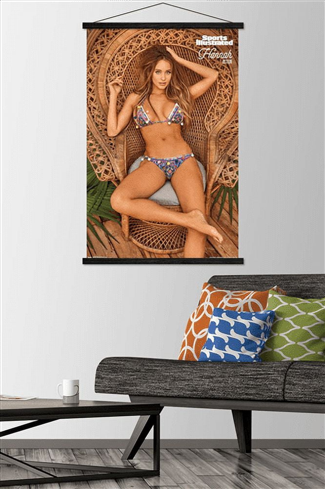 Sports Illustrated: Swimsuit Edition - Hannah Jeter 17 Wall Poster with Magnetic Frame, 22.375" x 34"