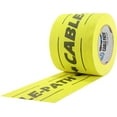 thumbnail image 2 of Protapes Gaffer's Tape,Black/Yellow,6inx30 yd, Cable Path, 2 of 3