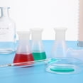 thumbnail image 4 of SHISUYAN 5 Pcs Plastic Beakers Erlenmeyer Flasks Conical Flasks Experiment Flasks Conical Bottles Laboratory Tools, 4 of 8