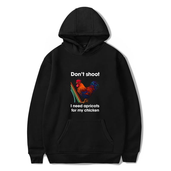 ARC Raiders Merch I Need Apricots For My Chicken Hoodie Long Sleeve Video Game Pullovers Unisex Funny Casual Outfits