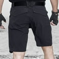 thumbnail image 4 of zfhfof Mens Tactical Shorts Stretch Outdoor Cargo Shorts Wear-Resistant Rip Stop Work Hiking Fishing Shorts with Multi Pockets, 4 of 8