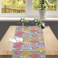 thumbnail image 4 of Cqxid Decorative Table Banner Under $10 Easter Table Flag Linen Digital Heat Transfer Table Runner Home Decor Tablecloth Oil And Stain Resistants Non Slip, 4 of 5