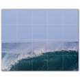thumbnail image 1 of Picture-Tiles.com: Waves Ceramic Tile Wall Mural WAL501163-54XL. 60"W x 48"H using (20) 12" x 12" Ceramic Tiles-Satin Finish, 1 of 3