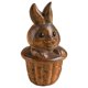 thumbnail image 1 of Wood Rabbit Pendant Ornament for Car Decoration and Keychain Brown Diy Craft 1Pcs, 1 of 5