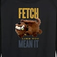 thumbnail image 3 of The Secret Life of Pets - Fetch Like You Mean It - Women's Lightweight French Terry Long Sleeve Shirt, 3 of 5