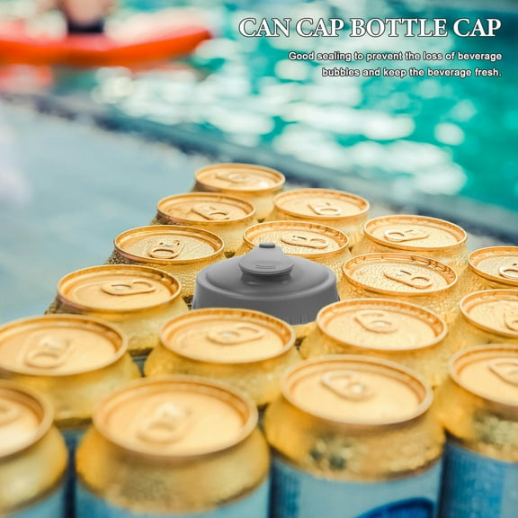 HINTRMENT 4Pcs Silicone Can Lids for Soda Can Sealing Leakproof Picnic Adults