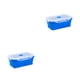 thumbnail image 3 of Fiambrera de silicona Matsuzay Lata preferida azul profundo 540ml 2Conjunto, 3 of 6