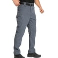 thumbnail image 2 of adaychics Hiking Cargo Pants Men Multi-Pockets Outdoor Quick Dry Casual Spring Fall Long Work Pants for Travel, 2 of 8