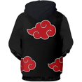 thumbnail image 2 of Naruto Akatsuki Organization 3d Printed Hoodies Hooded Pullover Sweatshirt, 2 of 3