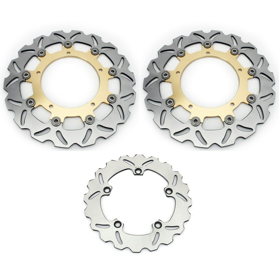 3PCs Front Rear Brake Discs Rotors For YAMAHA XSR 900 ABS 2016-2021 Tracer 900 / GT 2018-2021 MT-09 SP ABS 18-21