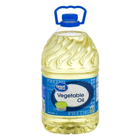 Great Value Vegetable Oil, 128 oz