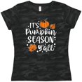 thumbnail image 3 of Inktastic Thanksgiving It's Pumpkin Season Y'all with Fall Leaves Women's T-Shirt, 3 of 5