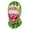 B, variant on Playful Watermelon Balaclava, Novelty Full Face Ski Mask with Pouting Kissy Lips and Tongue, Stretchy Printed Cover for Skiing Snowboarding